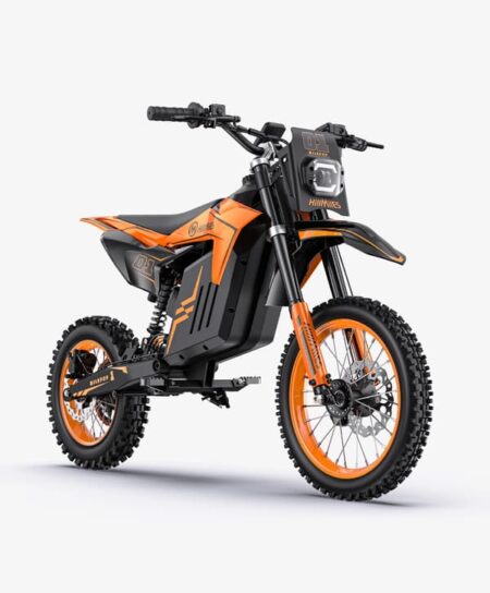 HillMiles Mile Pop1 elcykel, 750W 48V 25Ah - tophastighed 50 km/t, rækkevidde 75 km, hydraulisk drev, til personlig og off-road brug.