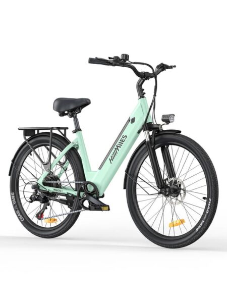 HillMiles MileCity 1: 250W City Elcykel, 50-100 km rækkevidde, Shimano 7-gear, IP65 vandtæt, pendler-elcykel