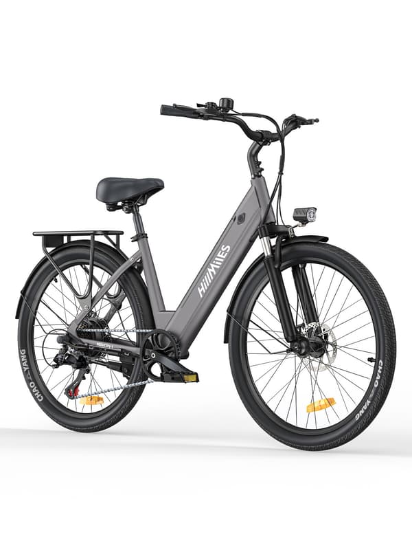 HillMiles MileCity 1: 250W City Elcykel, 50-100 km rækkevidde, Shimano 7-gear, IP65 vandtæt, pendler-elcykel HillMiles MileCity 1: 250W City Elcykel, 50-100 km rækkevidde, Shimano 7-gear, IP65 vandtæt, pendler-elcykel