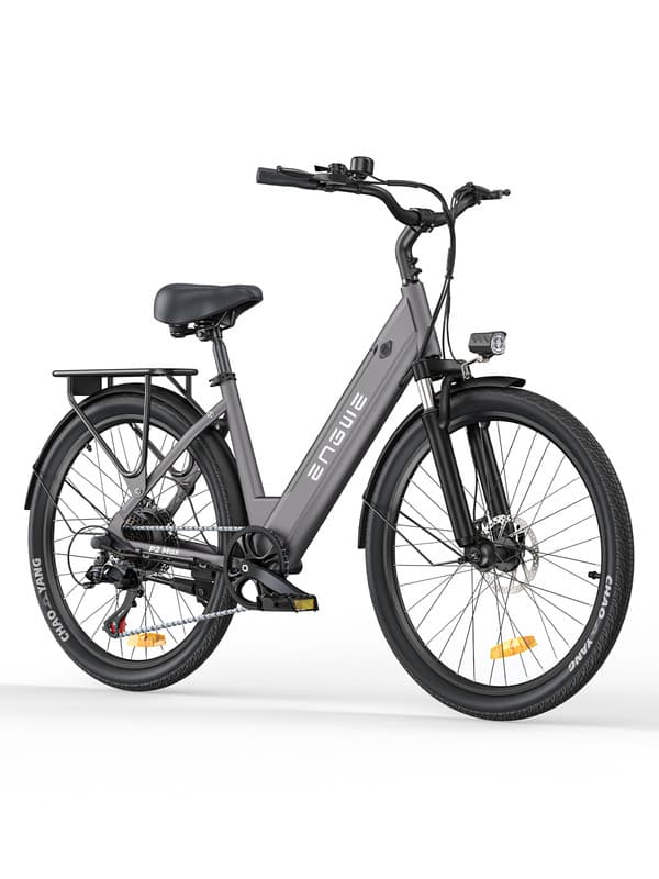 HillMiles MileCity 1 26'' elcykel lav indstigning, 250W motor, 36V13Ah batteri, 7 gear, 25 km/t, op til 100 km rækkevidde, ideel til bypendling HillMiles MileCity 1 26'' elcykel lav indstigning, 250W motor, 36V13Ah batteri, 7 gear, 25 km/t, op til 100 km rækkevidde, ideel til bypendling