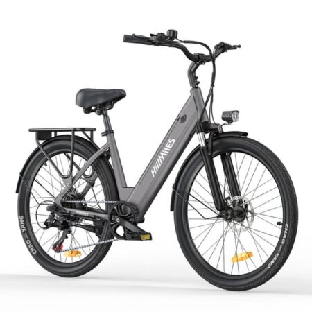 HillMiles MileCity 1 26'' elcykel lav indstigning, 250W motor, 36V13Ah batteri, 7 gear, 25 km/t, op til 100 km rækkevidde, ideel til bypendling