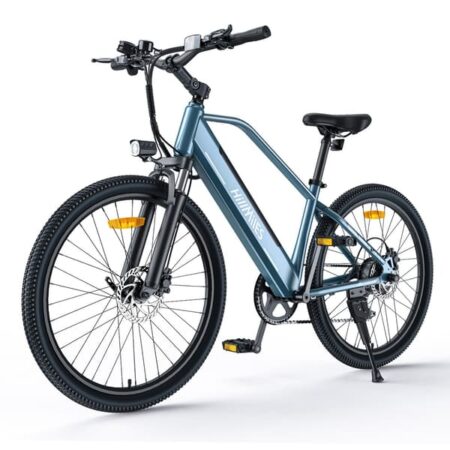 HillMiles MileTrail 1 Elcykel til Voksne, 250W, 120 km rækkevidde, 36V 13Ah batteri, 26" dæk, 7 gear