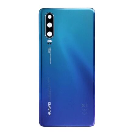 Huawei P30 Bagside / Batteri Cover - Aurora Blue