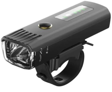 IPSXP Cykellygte, 6000 Lumen | 14-timers batteri, IP66 vandtæt, Power Bank-funktion, USB, 5 tilstande