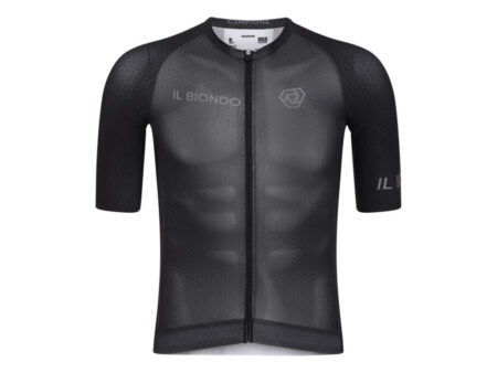 Il Biondo Road Warrior - Cykeltrøje - Thor Racefit - Herre - Sort - XL