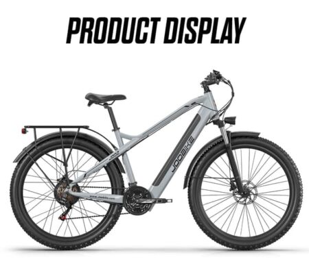 JOOBIKE JOO2 Elcykel - Synonymt med bypendling og frihed, 1000W Elcykel, 50 km rækkevidde, 48V 16AH batteri, Shimano 7-speed derailleur - Ideel til bypendling og arbejde.