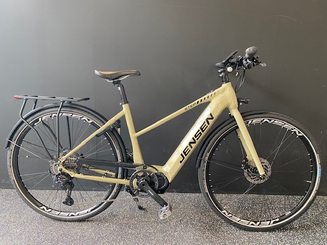 Jensen - EL - Cykel Dame 11 Gear Latte - S - Elcykel Jensen - EL - Cykel Dame 11 Gear Latte - S - Elcykel