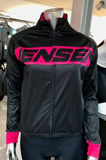 Jensen - Vinterjakke Dame Sort/pink - M