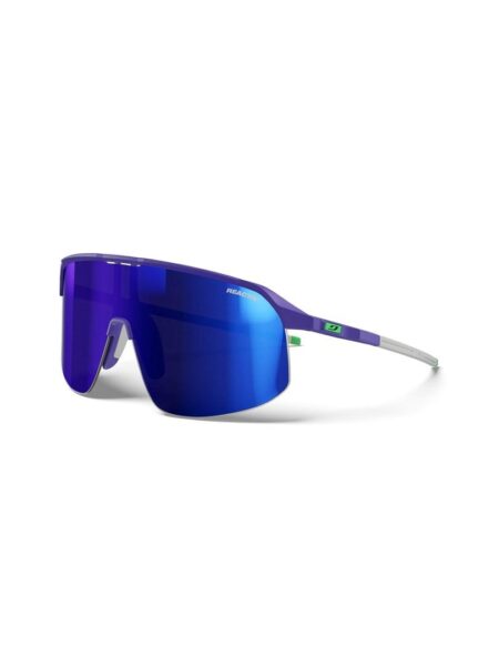 Julbo cykelbriller - J561 L Shield-stil med blå spejlglas