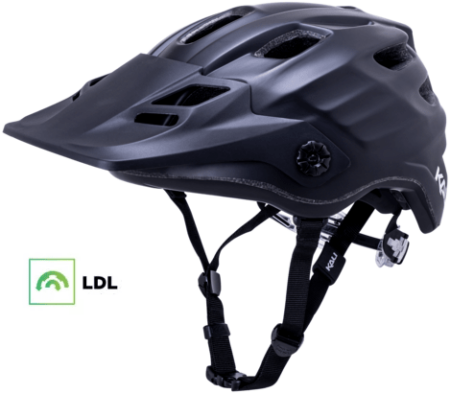 KALI Maya 2.0 cykelhjelm med LDL, mat sort - Medium (55-61 cm)