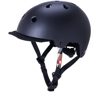 KALI Saha mat sort cruise cykelhjelm - S/M (54-58 cm)