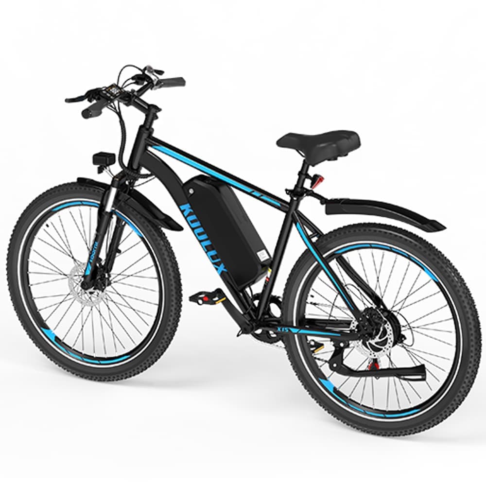KOOLUX X15 26'' elcykel, 500W motor, maks. 40 km/t, 15,6 Ah batteri, skivebremser, elcykel med tykke dæk. KOOLUX X15 26'' elcykel, 500W motor, maks. 40 km/t, 15,6 Ah batteri, skivebremser, elcykel med tykke dæk.
