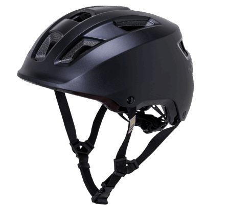 Kali Ave Sort Mat - Cykelhjelm - L/XL (58-62 cm)