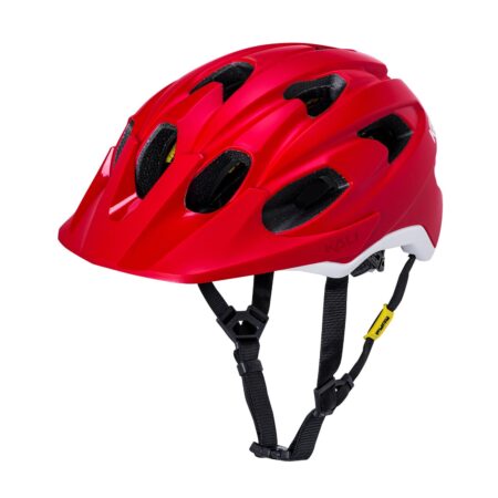 Kali Pace i Rød/Hvid - Cykelhjelm - L/XL (58-62 cm)