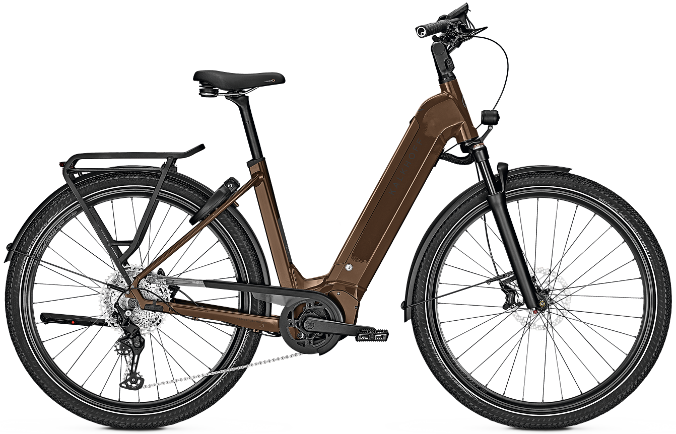 Kalkhoff ENDEAVOUR 5.B ADVANCE+ 625wh Dame - Brun Kalkhoff ENDEAVOUR 5.B ADVANCE+ 625wh Dame - Brun