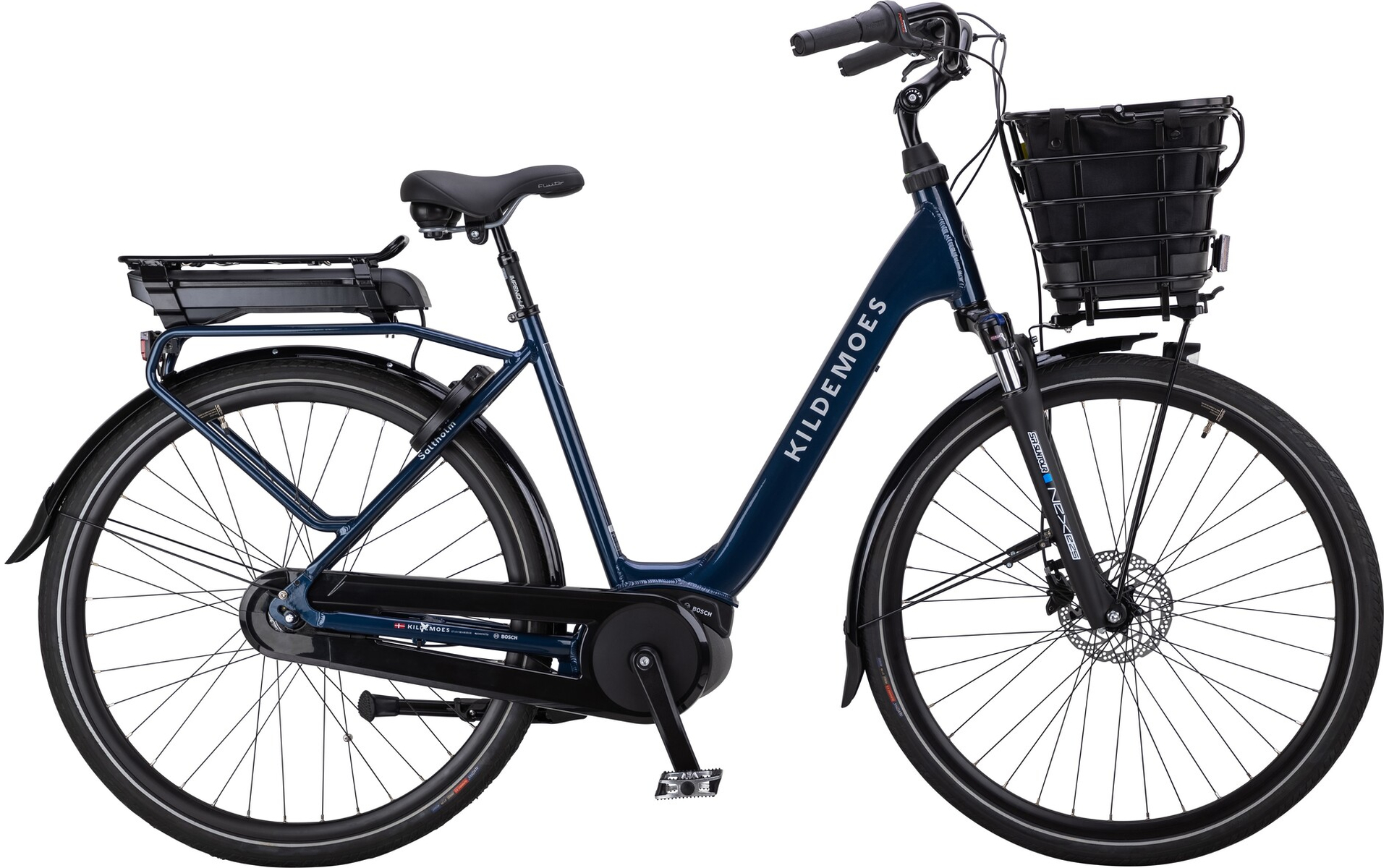 Kildemoes Saltholm Bosch Dame Elcykel Blå 47 Kildemoes Saltholm Bosch Dame Elcykel Blå 47