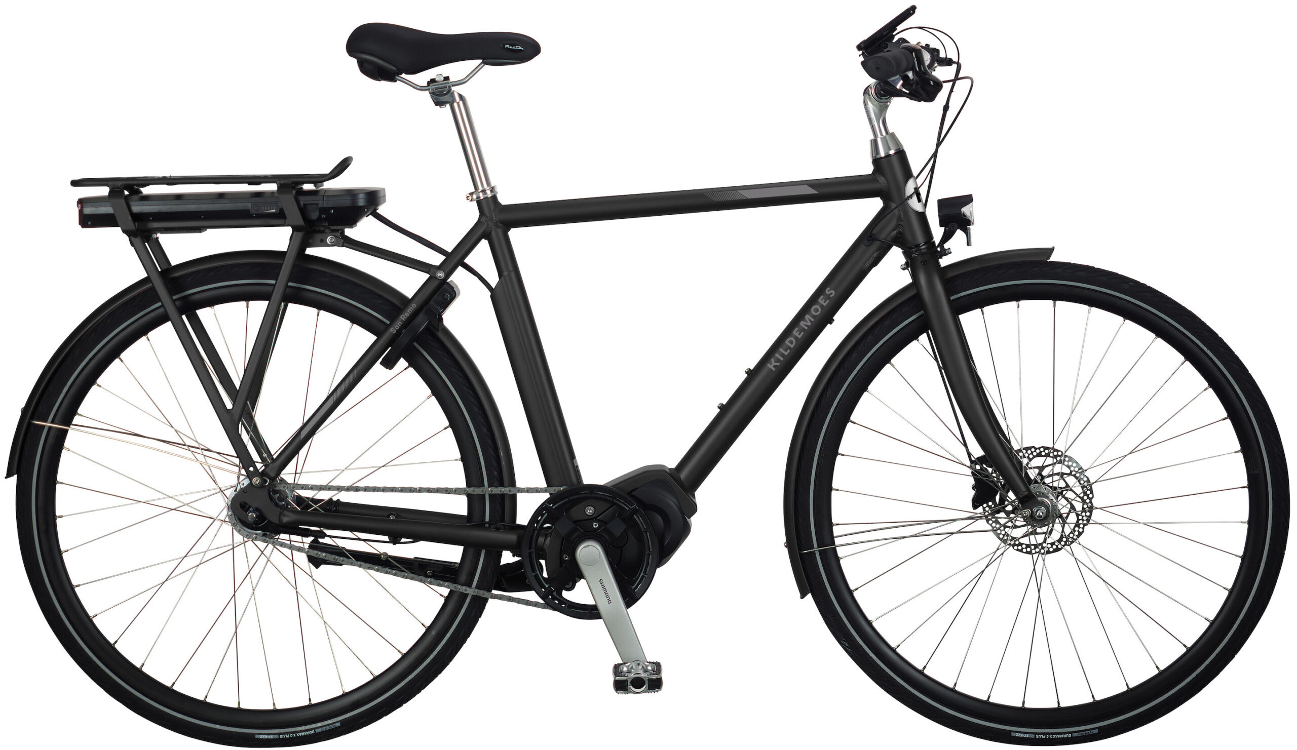 Kildemoes San Remo Shimano Steps Herre 2023 - Sort Kildemoes San Remo Shimano Steps Herre 2023 - Sort