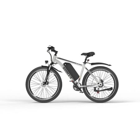 Koolux X15 Elcykel 26" - 500W Motor 48V 15.6Ah Batteri Op til 120 km Rækkevidde Shimano 7 Gear 42 km/t LCD-display Sølv
