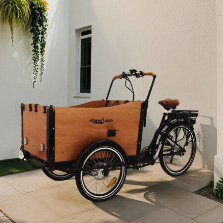 Lådcykel El | 6 växlar | 250W - 12,8Ah Panasonic litiumbatteri - Brun