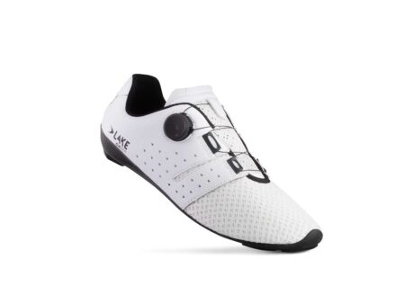 Lake CX239-X - Cykelsko - Bred - Race - Hvid/Sort - Str. 42