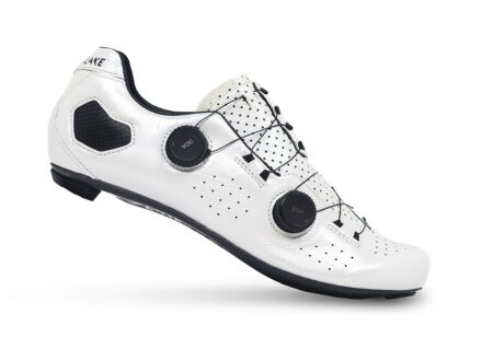 Lake CX333-X cykelsko race vit/svart herr - bred