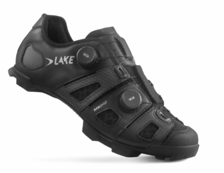Lake MX242 MTB cykelsko svart/silver herr - bred
