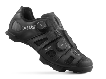Lake MX242 Wide - Cykelsko - MTB - Sort/Sølv - Str. 37