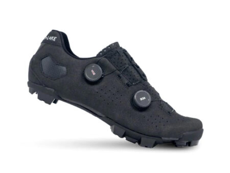 Lake MX333 Race Regular - Cykelsko - MTB - Black/Silver Helcor - 40