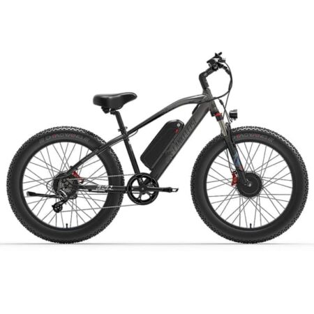 Lankeleisi MG740 Plus 2*1000W motor 20AH batteritykkelse Dobbelt motor elcykeldæk Mountainbike 26", mountainbike