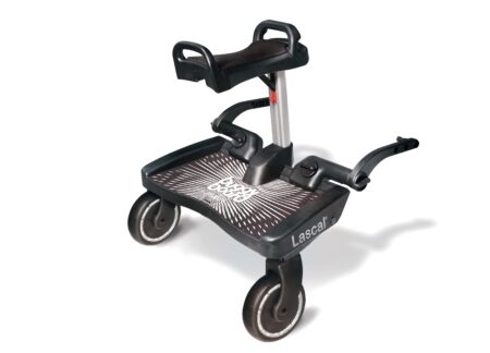 Lascal - Buggy Board Maxi + Sadel - Black