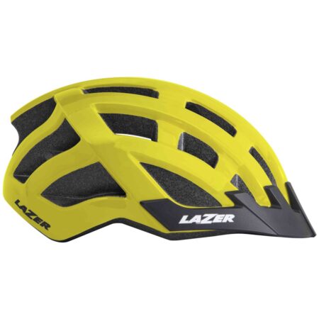 Lazer Compact Flash cykelhjelm gul one size 54-61 cm - Onesize