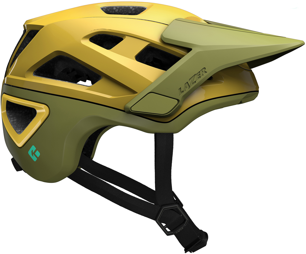 Lazer Jackal Kineticore cykelhjelm - Gold Green Lazer Jackal Kineticore cykelhjelm - Gold Green