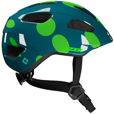 Lazer Nutz 2.0 Kineticore Turnfit cykelhjelm - Green Dots