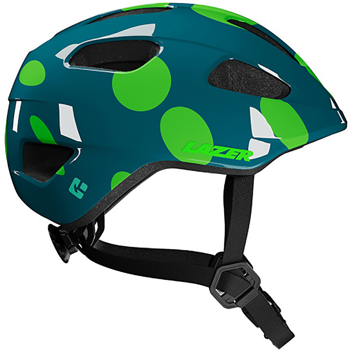 Lazer Nutz 2.0 Kineticore Turnfit cykelhjelm - Green Dots Lazer Nutz 2.0 Kineticore Turnfit cykelhjelm - Green Dots