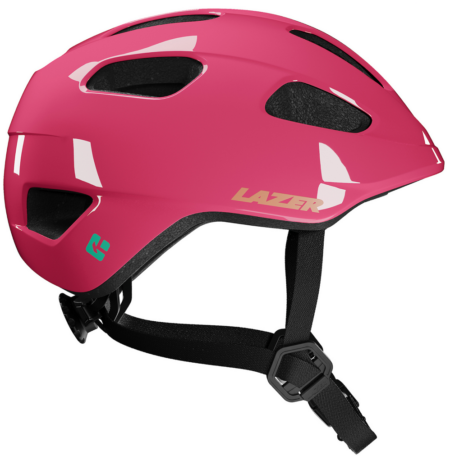 Lazer Pnut 2.0 Kineticore "Green Buckle" Turnfit cykelhjelm - Fuchsia