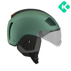 Lazer hjelm Nova KinetiCore Matte Green Emerald S+LED+WKT - Cykelhjelm