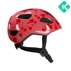 Lazer hjelm Nutz 2.0 KC Little Hearts +GR (Turnfit) - Cykelhjelm