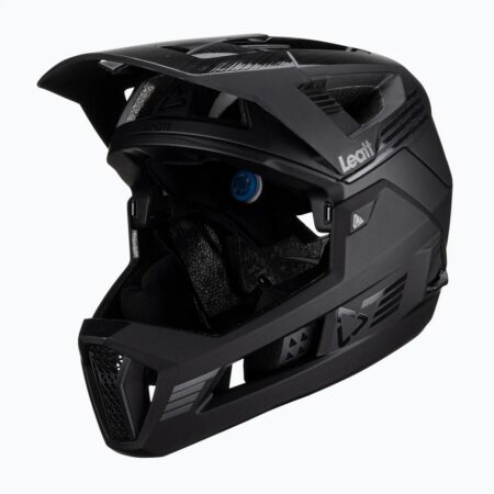 Leatt MTB Enduro 4.0 V23 cykelhjelm med aftagelig hagerem - M, sort