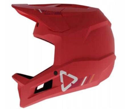 Leatt MTB Gravity 1.0 V24 fullface cykelhjelm - M (57-58 cm), rød