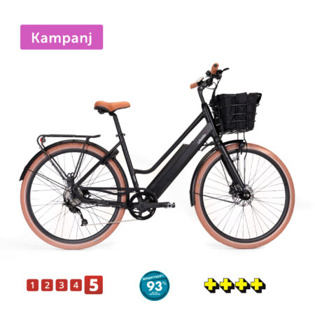 Lifebike C-mute Uni G12 8 Vxl Svart Elcykel Klassisk 2025