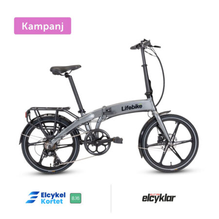 Lifebike C-pact G11 7 Vxl Grå Elcykel