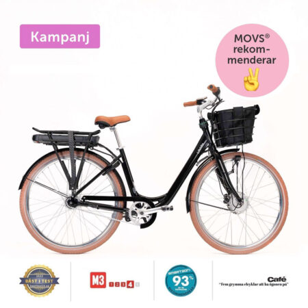 Lifebike Classic+ G12 8vxl - Svart Elcykel Klassisk 2025