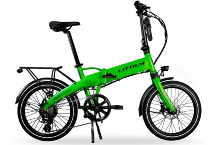 Littium Ibiza Rainbow Foldbar Elcykel - Grøn