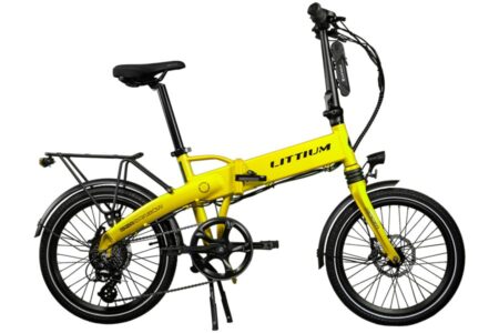 Littium Ibiza Titanium foldbar Elcykel Gul