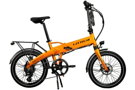 Littium Ibiza Titanium foldbar Elcykel Orange