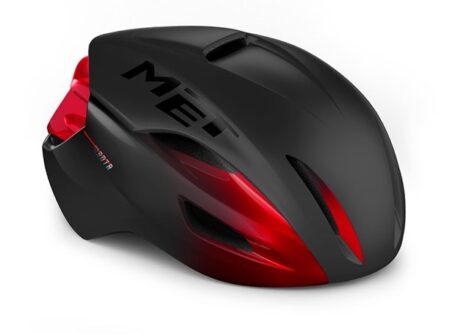 MET Manta MIPS cykelhjelm sort/rød