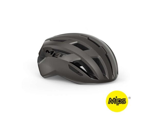 MET Vinci Mips - Cykelhjelm - Titatium Metallic - Str. 56-58 cm