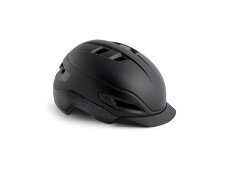 MET cykelhjelm Urban Grancorso - Black/Matt/Reflective - OUTLET - Small (52-56 cm)