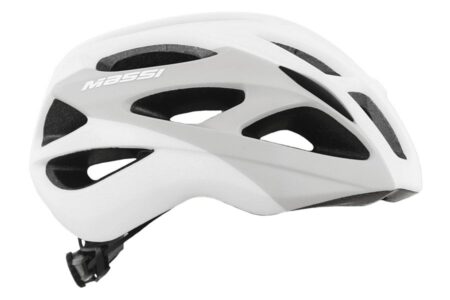 Massi Pro Cykelhjelm Hvid / Sølv