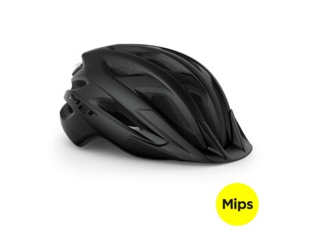 Met Crossover Cykelhjelm Med Mips 52-59cm Sort